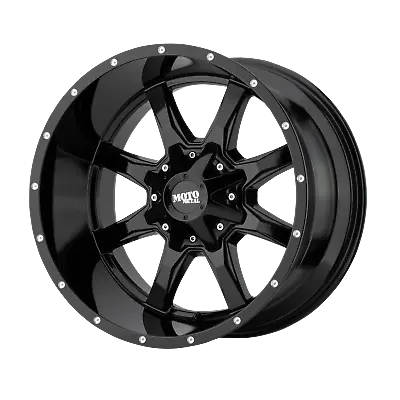 20x10 Moto Metal MO970 Gloss Black W/ Milled Lip Wheel 6x5.5/6x135 (-24mm) • $257.45