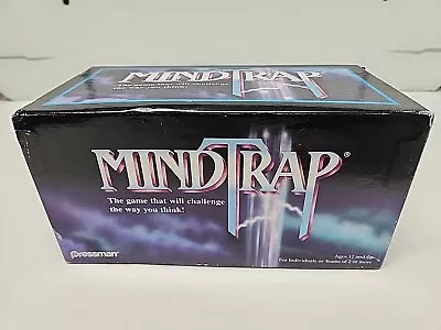 Vintage MindTrap Game By Pressman 1996 Version Puzzles • $11.95