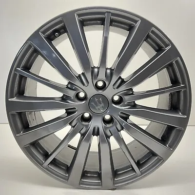 14-22 MASERATI GHIBLI FRONT WHEEL RIM 19x8.5 +44 OFFSET 670016852 FACTORY OEM • $179.99