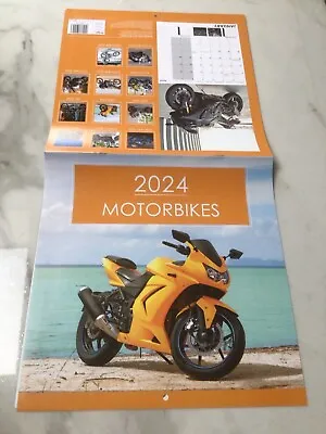 2024 Calendar Bikes Fast Or Cars Super Fast Choose Which One You Want • £3.98