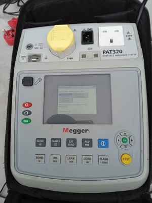 £425 • Buy Megger PAT320 PAT Tester/Calibrated