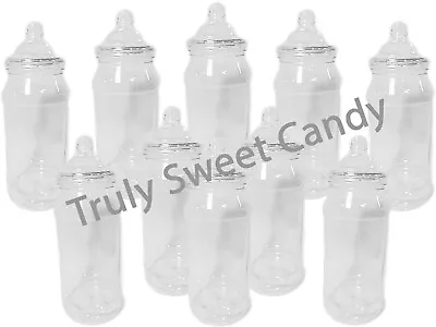 **SLIGHT SECONDS** 10 970ml Plastic Victorian Sweet Jars Candy Buffet Wedding • £12.74