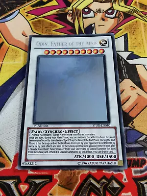 Odin Father Of The Aesir Stor-en040 1st Edition (NM) Ghost Rare Yu-Gi-Oh! • £199.99