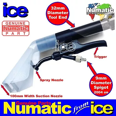 £59.99 • Buy GENUINE Numatic CT370 CT570 CTD570 CT900 CTD900 VALETING HAND SPRAY TOOL 601225