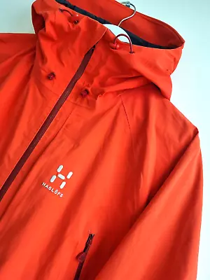 Haglofs Roc GTX Fine Mens Gore-Tex Hooded Jacketgood Cond.size M Worldwide • £59.99