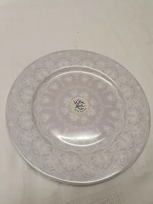 Set Of 4 X Katie Alice Wild Apricity Lilac Lace Side Plates New Fine Dining • £15.99