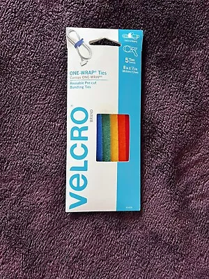 New Self Gripping Cable Ties Reusable Strong & Adjustable Velcro Brand 8  X 1/2  • $5.68