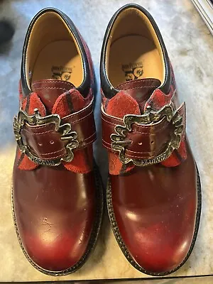 John Fluevog Burgundy Dandy Mens 8.5 Shoes • $50