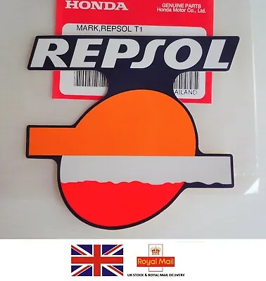 £4.85 • Buy Honda Repsol 100% GENUINE Bike Decal Sticker Part Number 61111-KPP-940ZA
