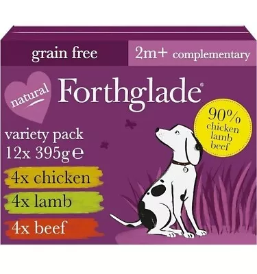 Forthglade Complementary Natural Wet Dog Food - Grain Free & Vegetables Just... • £16.75