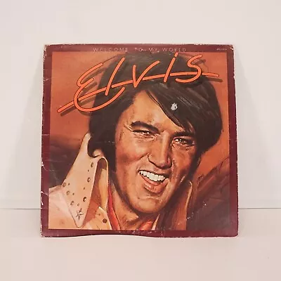 Vinyl Lp Elvis Welcome To My World 1972 APL1-2274 G+ • $4.99
