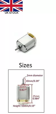 3V-6V  Small Electric DC Motors Brushed Models Crafts Robots • £4.65