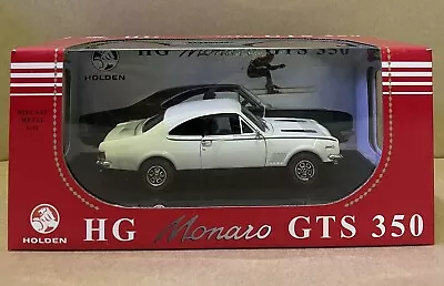 Oz Legends Diecast Metal 1/32 Holden HG Monaro GTS 350 Kashmir White MIB • $89.99