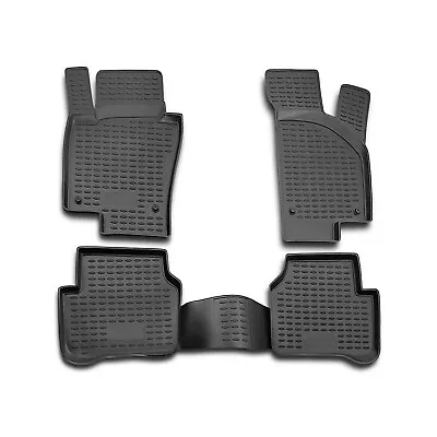 OMAC Floor Mats Liner For VW CC 2009-2017 Black TPE All-Weather 4 Pcs • $79.90