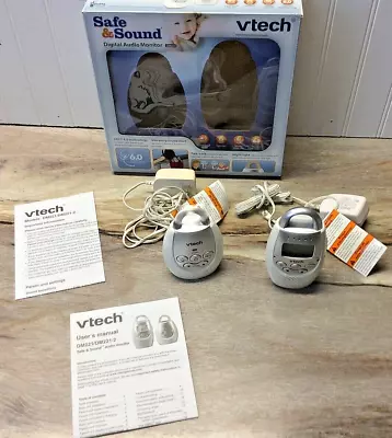 VTech Safe & Sound DM221 Digital Audio Baby Monitor Tested/Working • $10.50