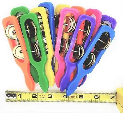 12 Cymbals With Plastic Handles (5 ) Kids Party Supplies Musical Noisemakers  • $7.99