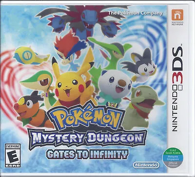 $44.99 • Buy Pokemon Mystery Dungeon: Gates To Infinity - Nintendo 3DS