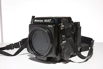 Mamiya RZ67 Pro II Camera Body With Waist Level Finder & 120 Pro II Film Back • $900