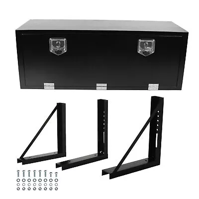 48 X18 X18  Steel Underbody Truck Trailer Tool Box+3pcs 18 X18  Mounting Bracket • $369.99