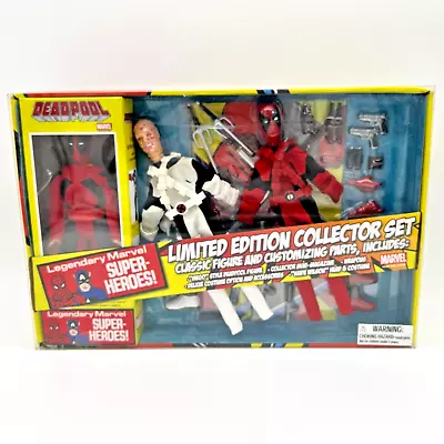 Diamond Select Marvel Comics DEADPOOL 8  RETRO Action Figure Collector Set * NEW • $104.99