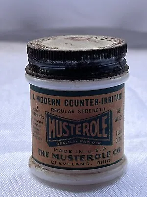 Musterole Co Cleveland Ohio Vint Container • $5.60