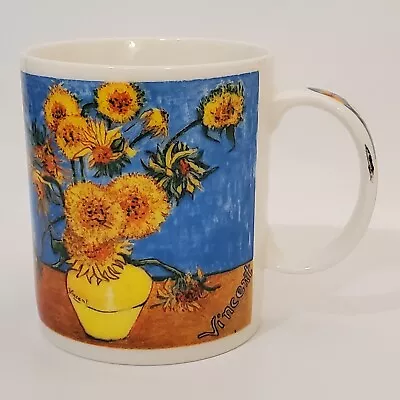 Chaleur Master Impressionists Mug D Burrows Vincent Van Gogh Sunflowers • $22.50