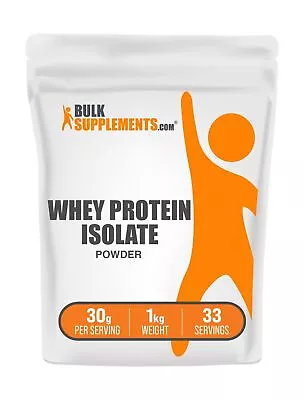 BULKSUPPLEMENTS.COM Whey Protein Isolate Powder (Whey Protein) - Unflavored ... • $60.27