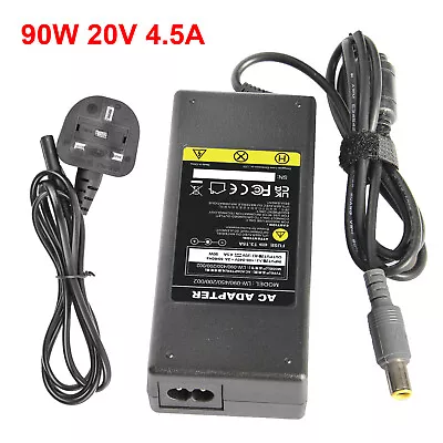 For Lenovo Thinkpad T410 T420 T430 T510 T520 T530 90W Laptop AC Adapter Charger  • £10.49