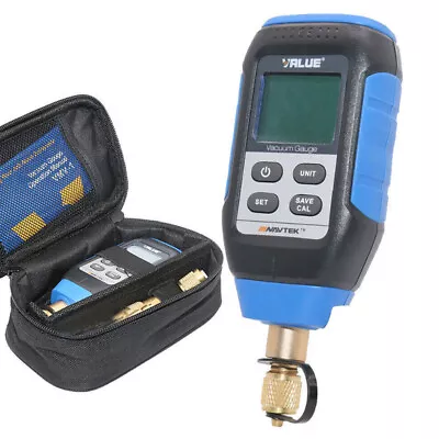 $99.99 • Buy VMV-1 High Precision Digital Vacuum Gauge Tester Pressure Vacuum Meter 0-10000Pa