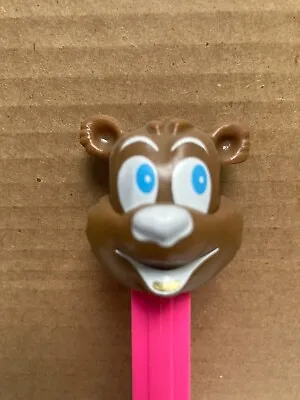 Retired Misfit Brown Bear Pez.Blue EyesGold Tongue Non U.S. Release.1999 New • $30