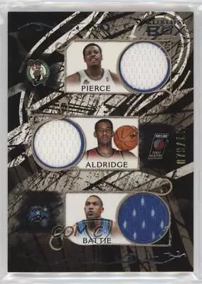 2006 Luxury Box Relics Six Paul Pierce LaMarcus Aldridge Tony Battie Rookie RC • $11.74