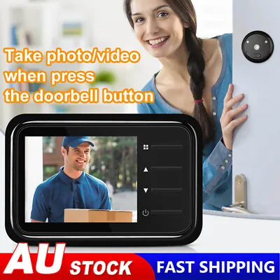 Wireless WiFi Video Doorbell Smart Phone Door Ring Intercom Camera Security Bell • $49.42