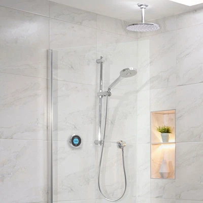 £867.91 • Buy Aqualisa Optic Q Smart Shower Concealed With Adj Ceiling Fixed Head Gravity Fed