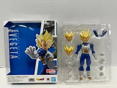 SH Figuarts Dragon Ball Super Saiyan Vegeta Awakening Blood MIB W/Box #A • $49.99