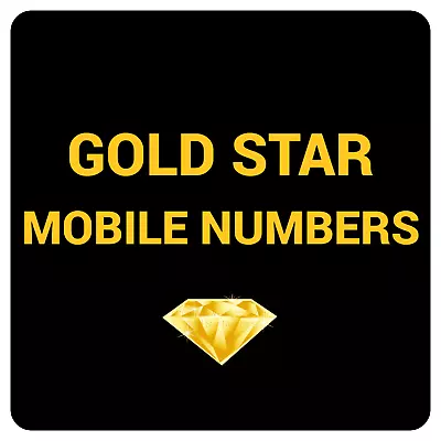 Gold Easy Mobile Number Golden Memorable Platinum Vip Uk Pay As You Go Sim Card • £52.95