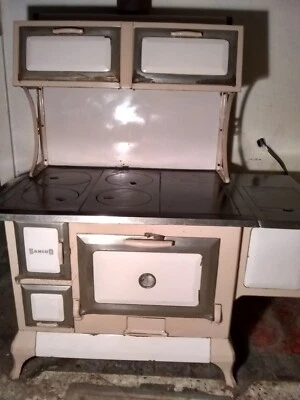 $1750 • Buy Antique Cast Iron Wood Burning Cook Stove