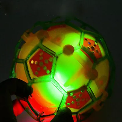 Light-Up Toddler Electric Flash Light Ball Creative Kid Football Toy Kids • £8.39