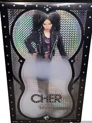 Cher - Bob Mackie Collector Barbie Doll - Black Label - 80s Black Leather • $273.55