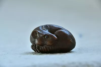 Netsuke Rat Carving Sagemono Inro Ojime Japanese Amulet Antique From Japan • £129.04