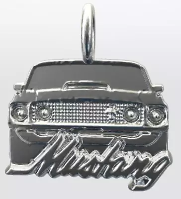 Handmade Custom 1969 Mustang Pendant Necklace Muscle Car Gift Charm Silver • $119