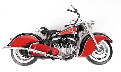 New Ray 1:6 1948 Indian Chief Classic American Model Motorcycle Bike Rare 15 110 • £250