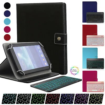 For Lenovo M10 10.1 10.3 10.6 Tablet Keyboard Universal Leather Stand Case Cover • $35.99