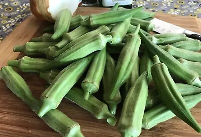 ***TOP QUALITY SEEDS***Okra Lady's Fingers X 50 Seeds • $5.99