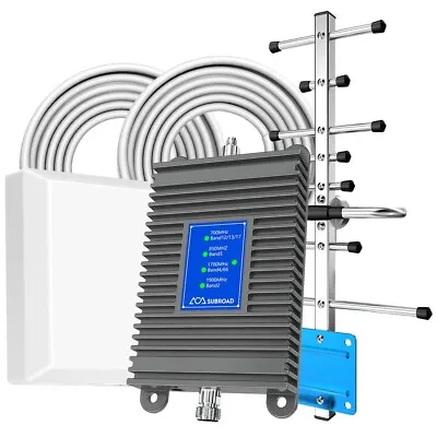 Home  5 Band Cell Phone Signal Booster Verizon Network Extender Signal Booster • $62.99