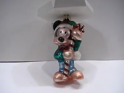 ENERGIZER Mickey Mouse Blown Glass Christmas Ornament • $15.24