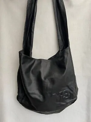 Inisex Y-3 Yohji Yamamoto Leather Messenger Bag • $550