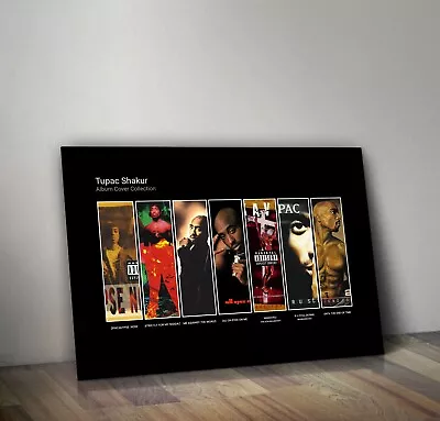 2PAC Album Cover Poster - Professional Print - Wall Art - Rap Hop Hop - Tupac • £6.49