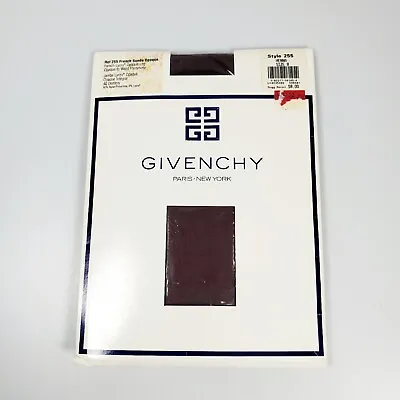 Givenchy French Suede Opaque Vintage Pantyhose Henna Size B 40 Denier NEW • $7.39