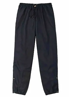 Filson Foul Weather Rain Pants 20233136 Harbor Blue Navy Waxed Shelter Cloth CC • $119.99