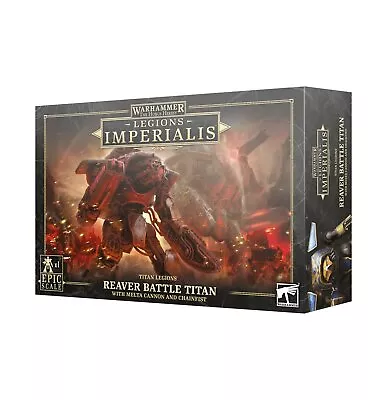 Legions Imperialis: Reaver Titan W/melta Cannon & Chainfist - Free Postage! • $93